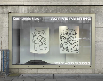 active
painting - Studierende der 
Universität Siegen (Ausstellung)