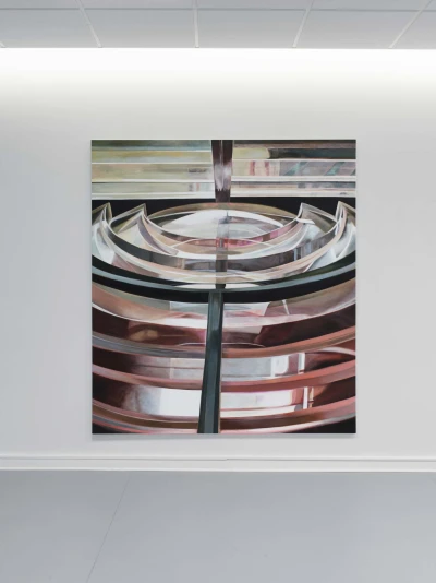 Sector-light optics, 
Öl auf Leinwand, 
170×200 cm, 2022