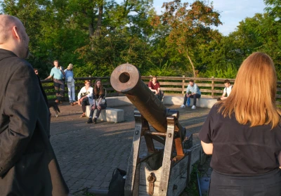 Bruchwerk Theater - Rostiger Stahl: 
Flucht von der 
fremden Erde (Siegener Audiowalks)