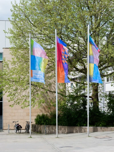 Raul 
Walch - Dressing 
the Wind (Projekt im öffentlichen Raum)