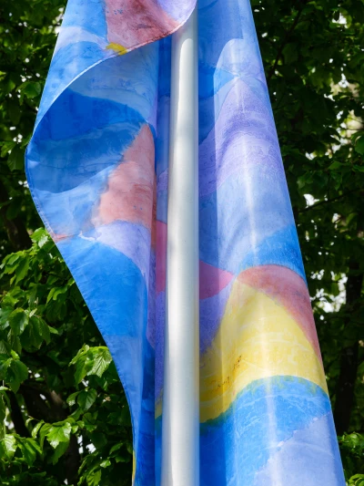 Raul 
Walch - Dressing 
the Wind (Projekt im öffentlichen Raum)