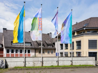 Raul 
Walch - Dressing 
the Wind (Projekt im öffentlichen Raum)