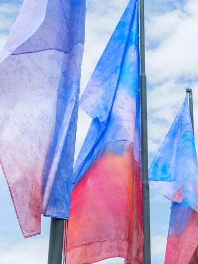 Raul 
Walch - Dressing 
the Wind (Projekt im öffentlichen Raum)