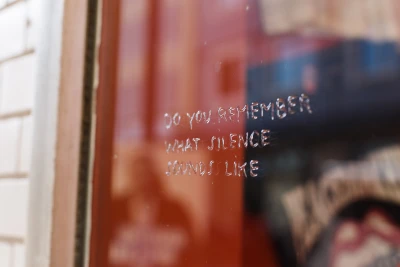 Esther Adam - you'll never 
walk / think 
alone (Siegener Audiowalks)